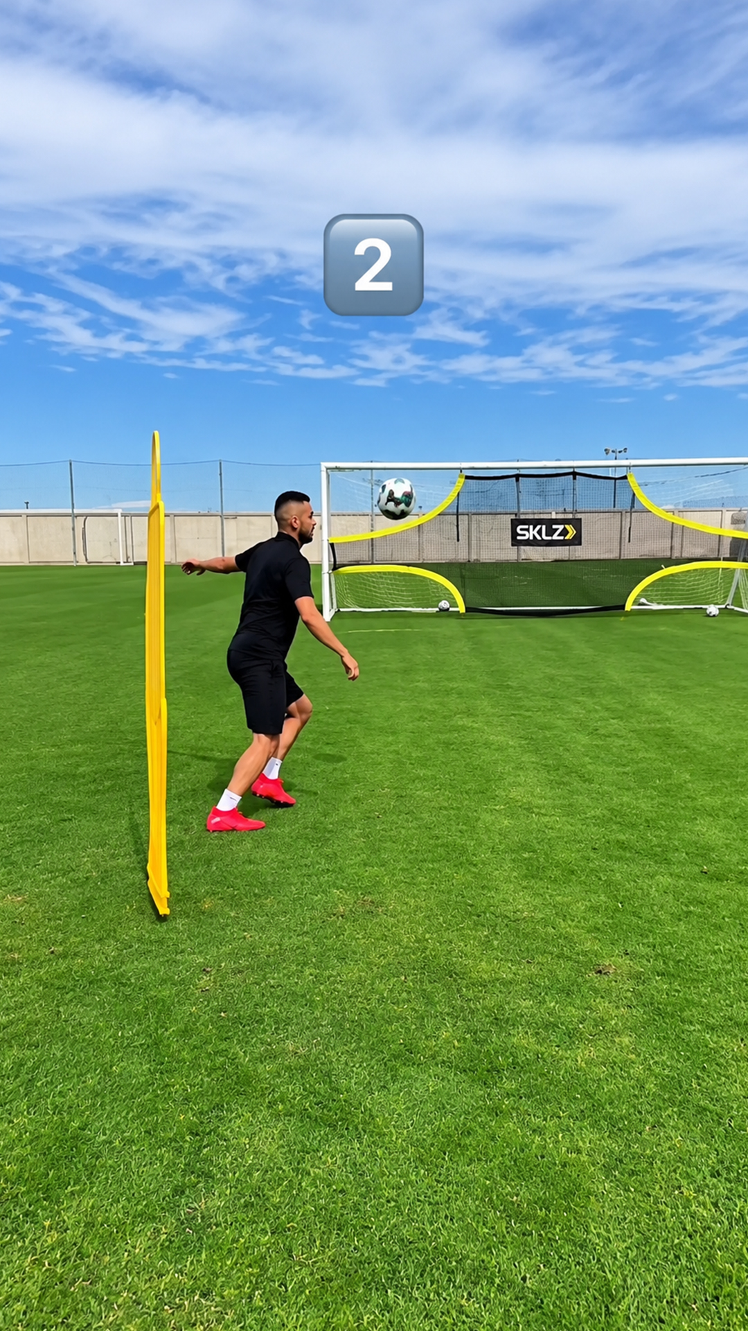 My top corner football shooting target compilation