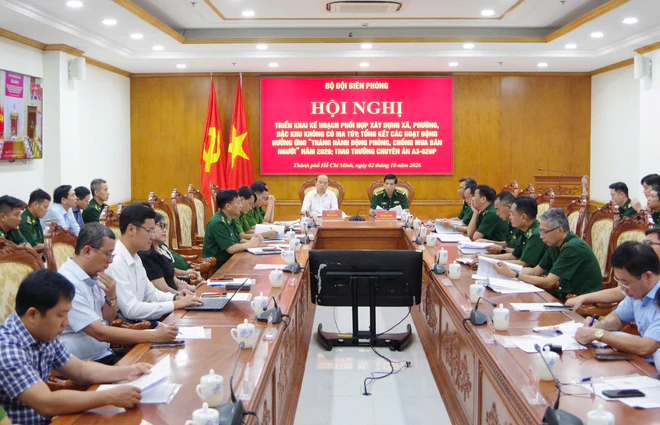Bộ đội Biên phòng quyết liệt phối hợp xây dựng xã, phường, đặc khu không ma túy
