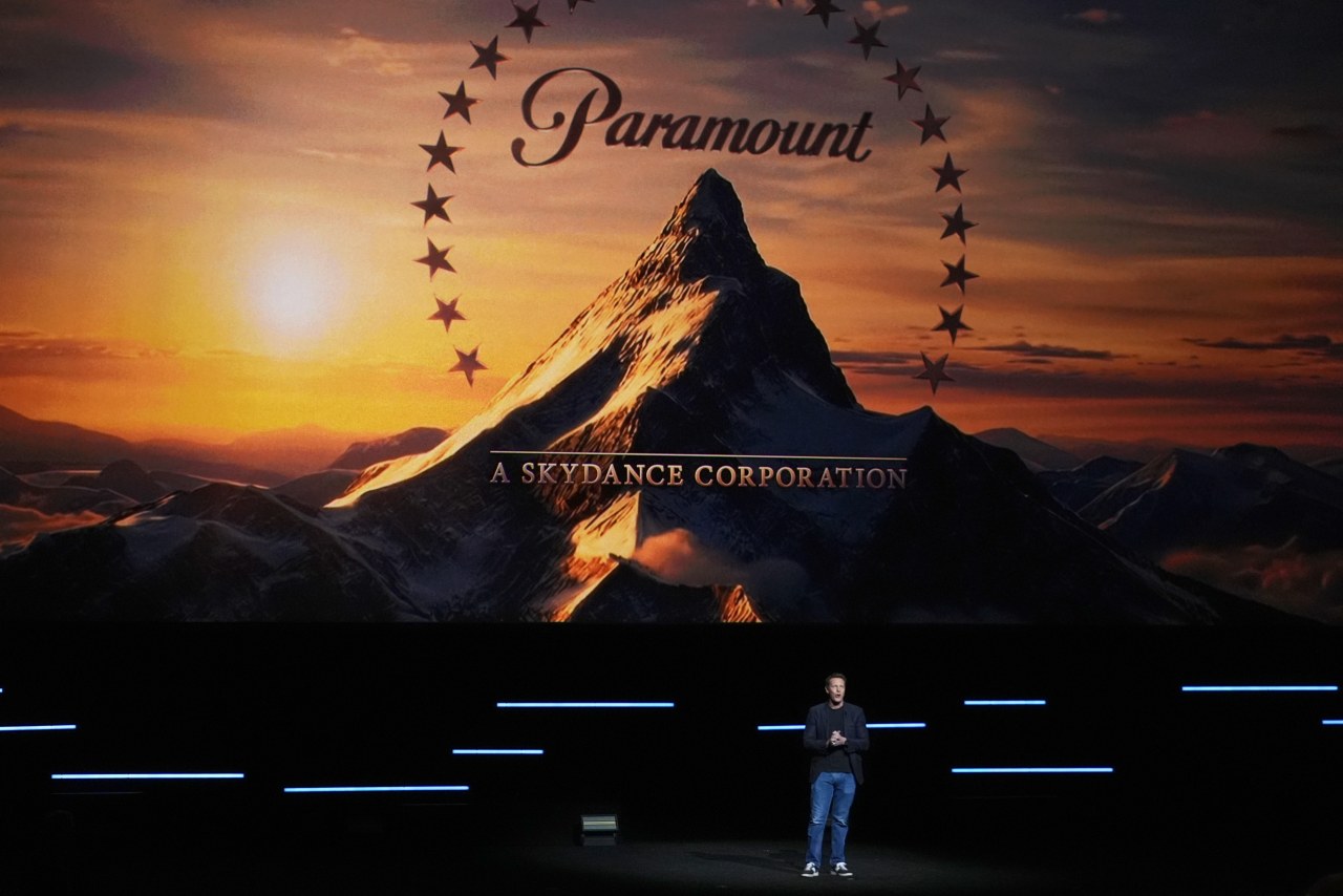 David Ellison changes name of combined Paramount-Warner to Skydance