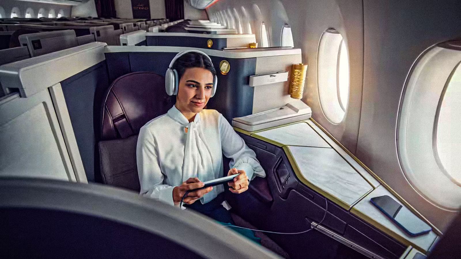 Here's how much a business class ticket on Etihad Airways' Airbus A350 ...