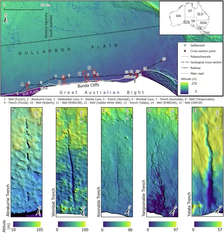 Beneath this “empty” Australian plain, entire cave systems are slowly ...