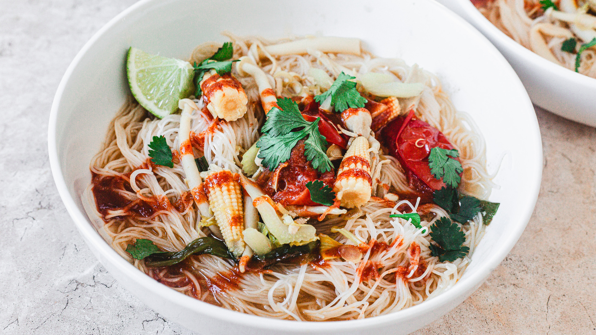 This spicy chicken noodle soup recipe makes Sriracha the star