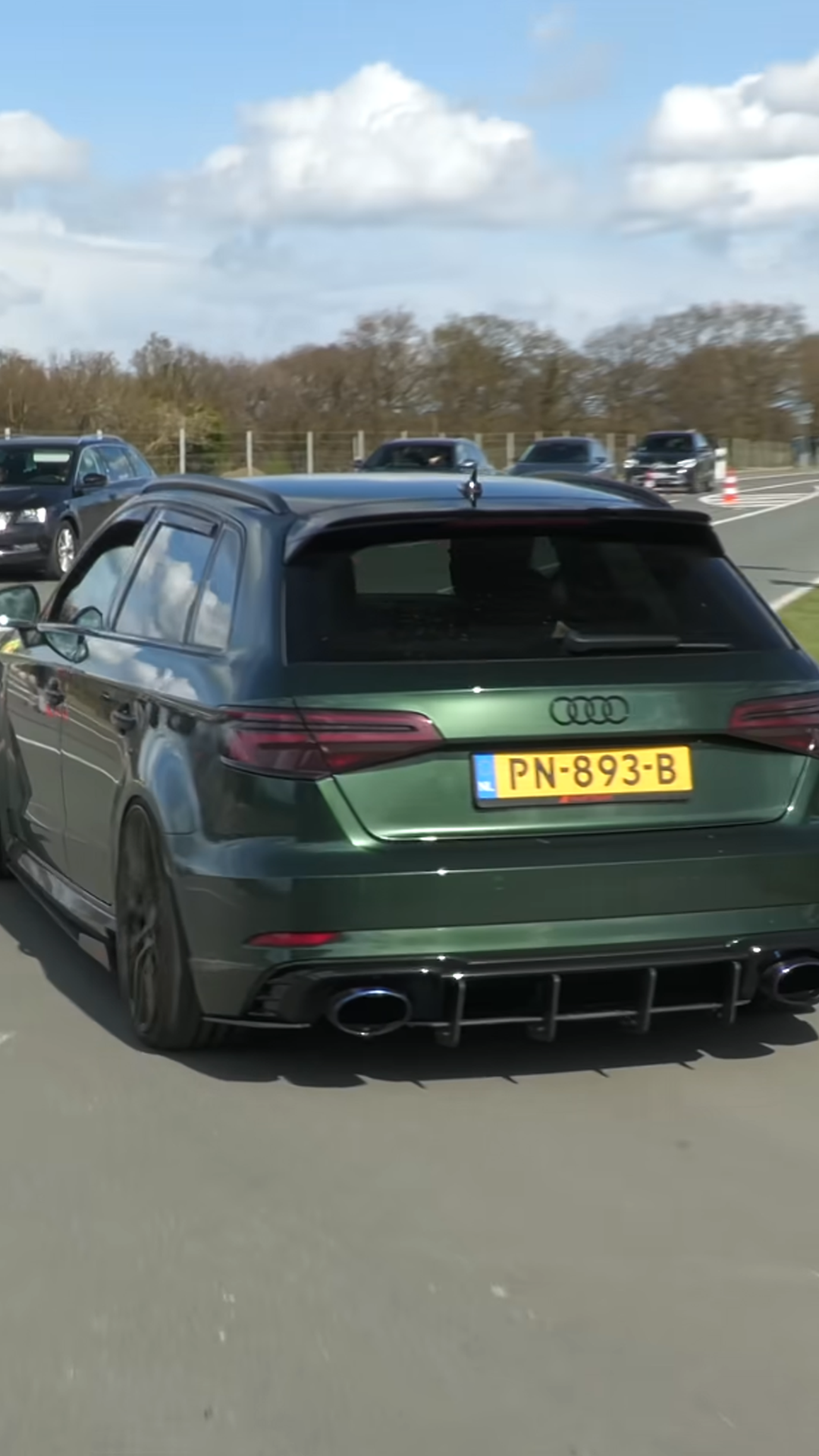 The power of the Audi RS3 DAZA engine