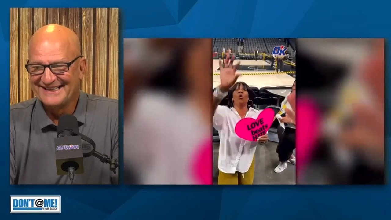 Dan reacts to A’Ja Wilson’s mom yelling and pointing at OutKick writer ...