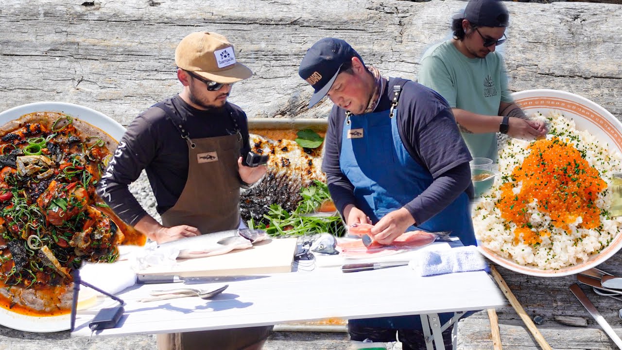Discover outdoor cooking with pink salmon!