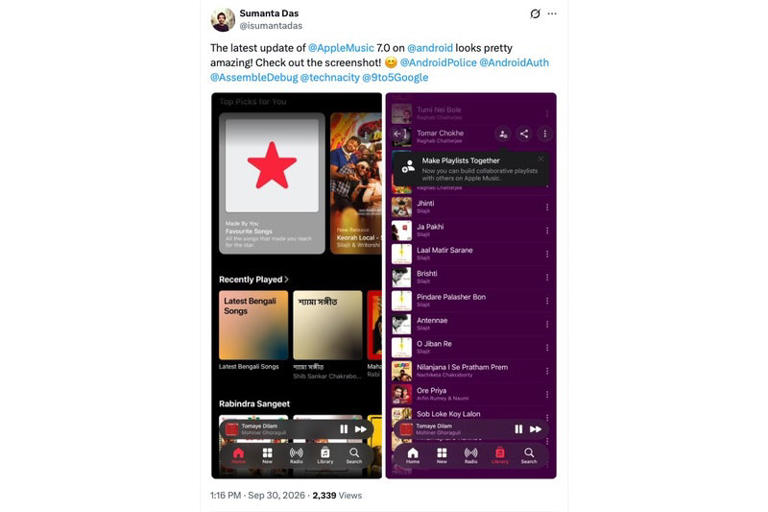 Apple Music's new Android look eliminates one easy excuse to stick with ...