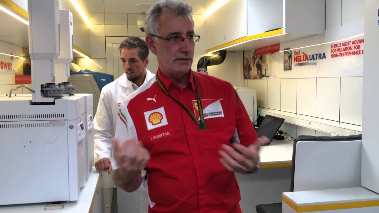 Inside Ferrari's F1 trackside fuel and oil lab - Shell