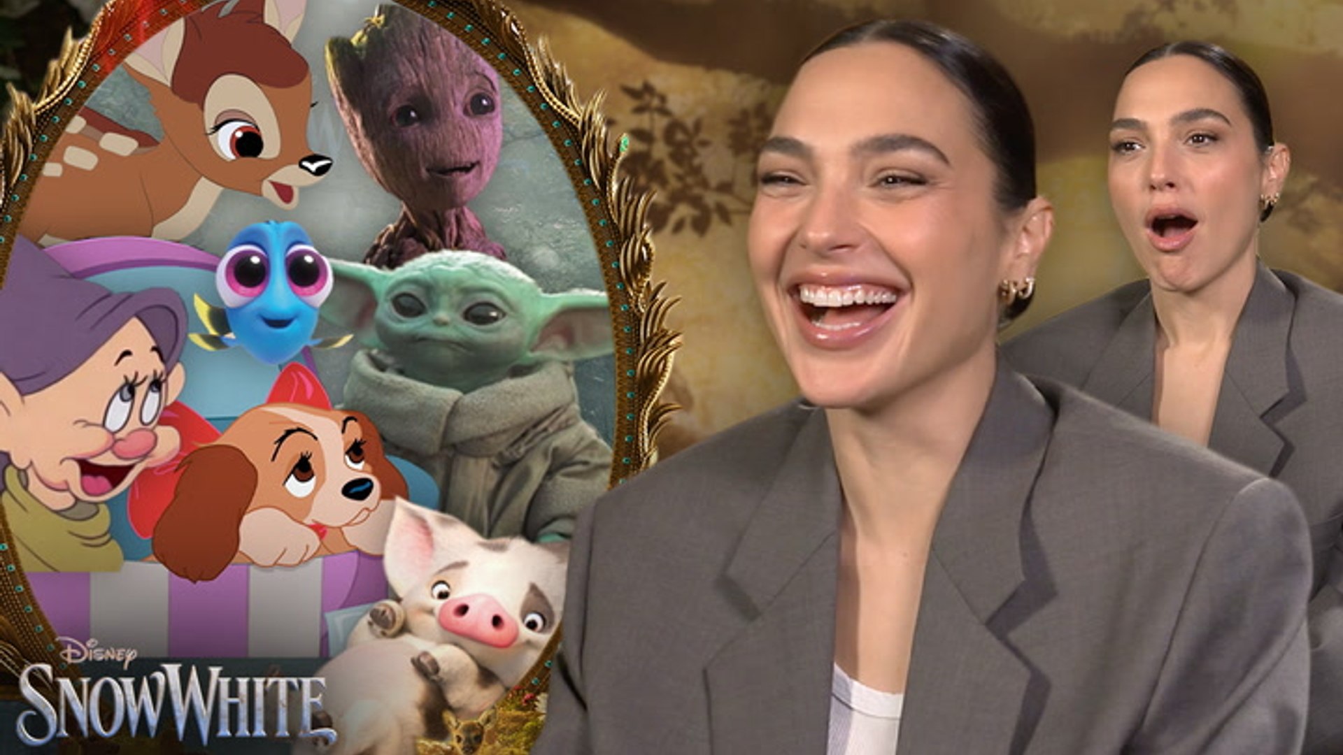 Gal Gadot decides which Disney character is the cutest of them all ...