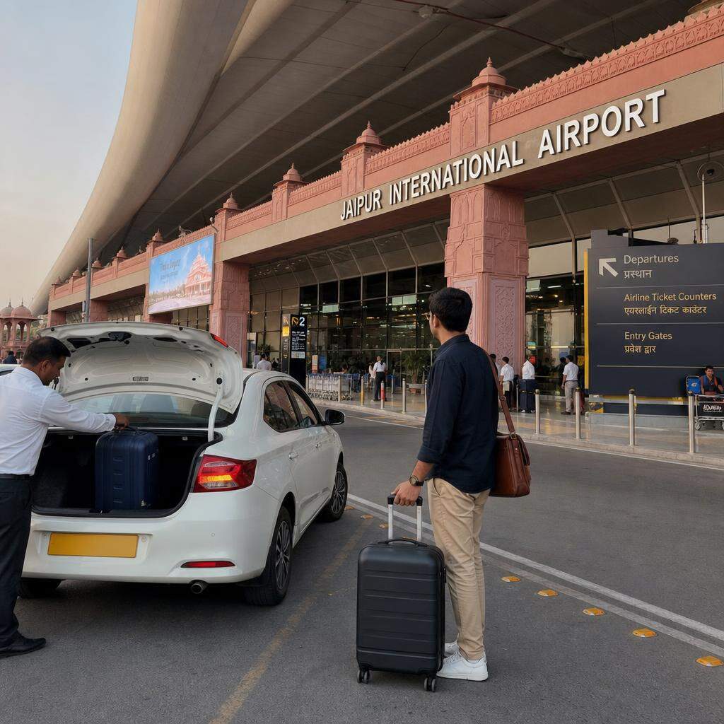Jaipur airport’s Rs 50 drop-off fee adds to passengers’ travel burden