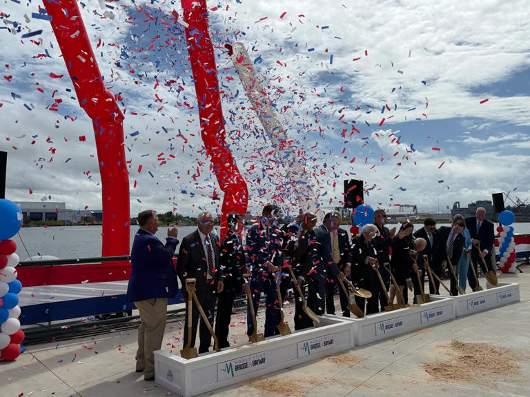 Historic groundbreaking marks start of new I-10 Mobile River Bridge ...