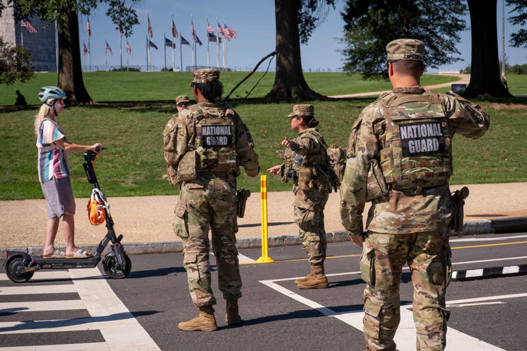 A National Guard member deployed to Washington, DC, is arrested on ...