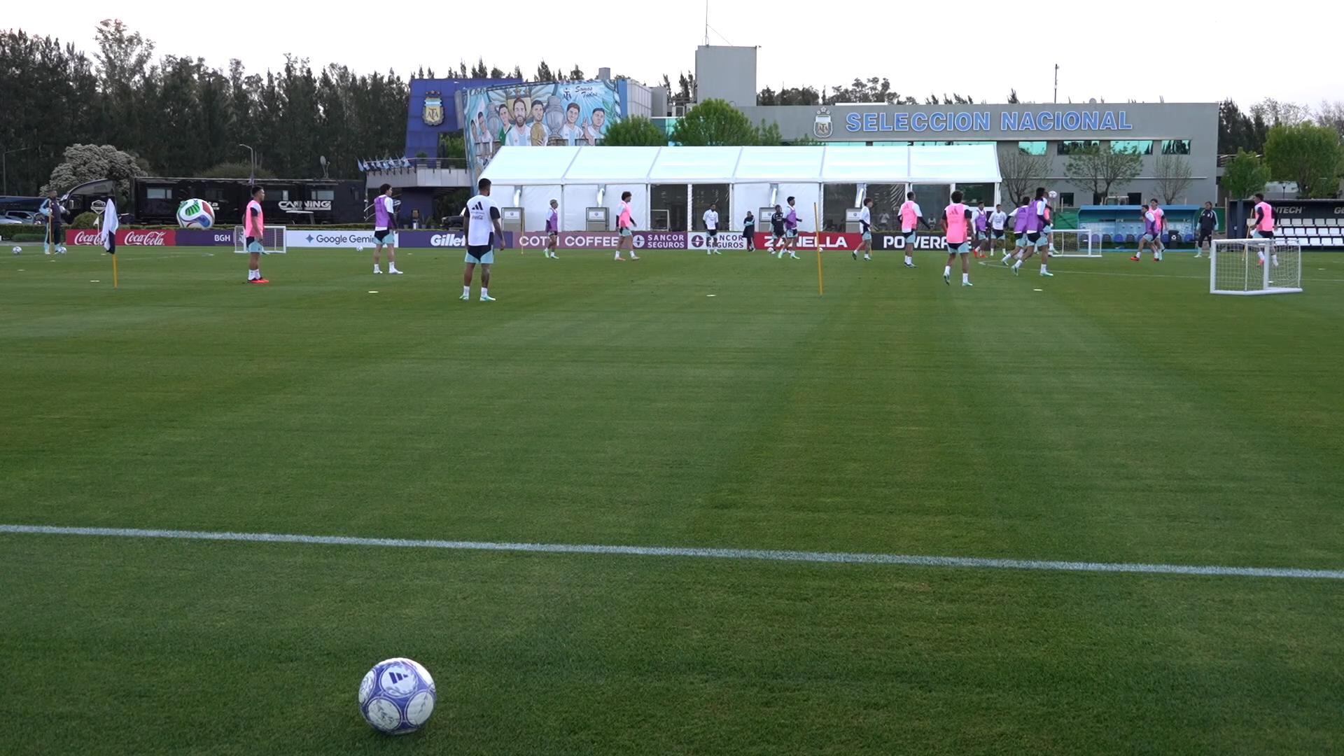 Argentina trains as Messi arrives for final national team appearance