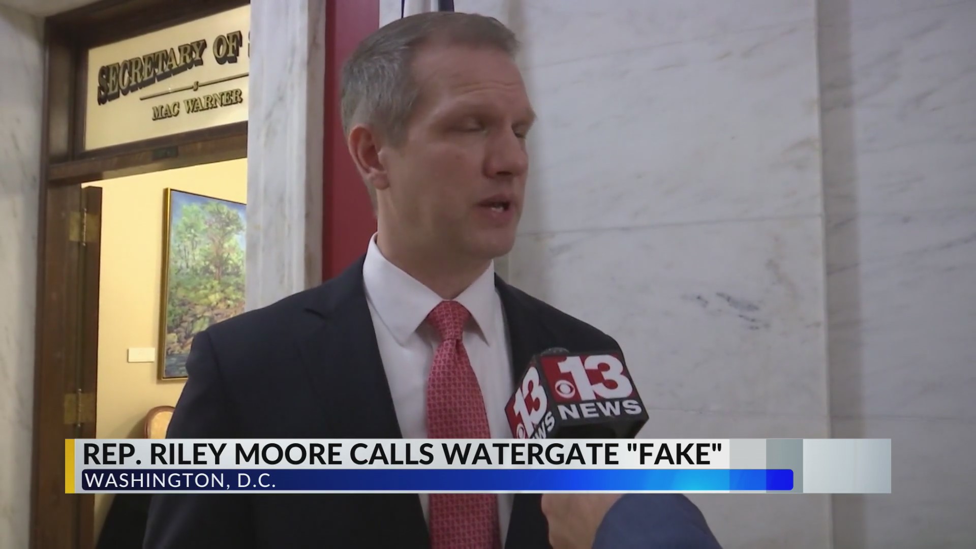 Rep. Riley Moore claims Nixon was 