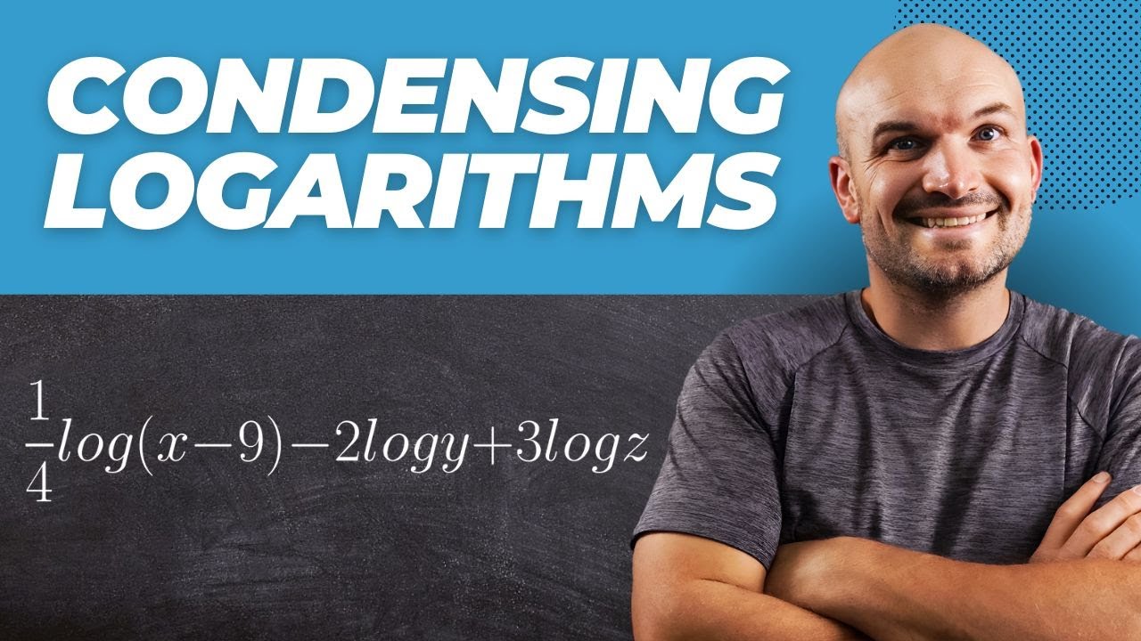 Quick review on condensing logarithmic expressions