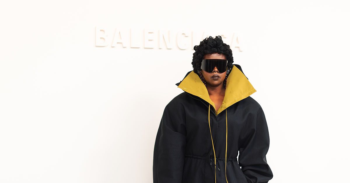 Celebrities front row at Balenciaga spring 2027
