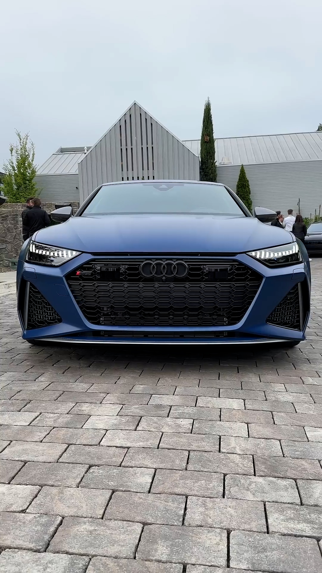 Audi RS7 performance gets a sporty look in Ascari blue matt