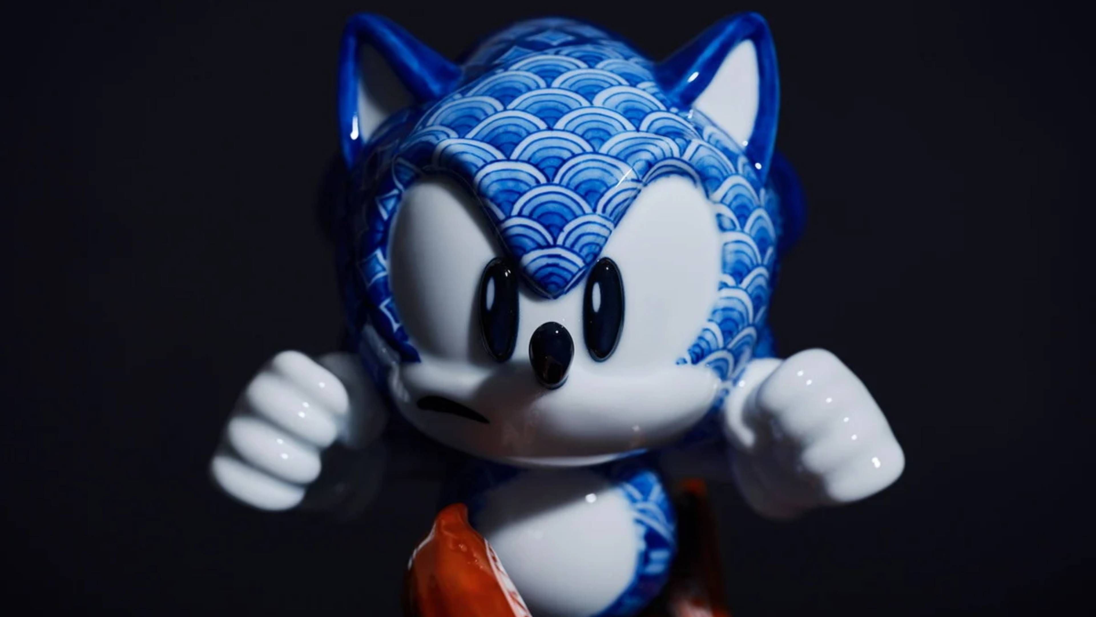 These extremely limited edition porcelain Sonic figures cost 1 million yen