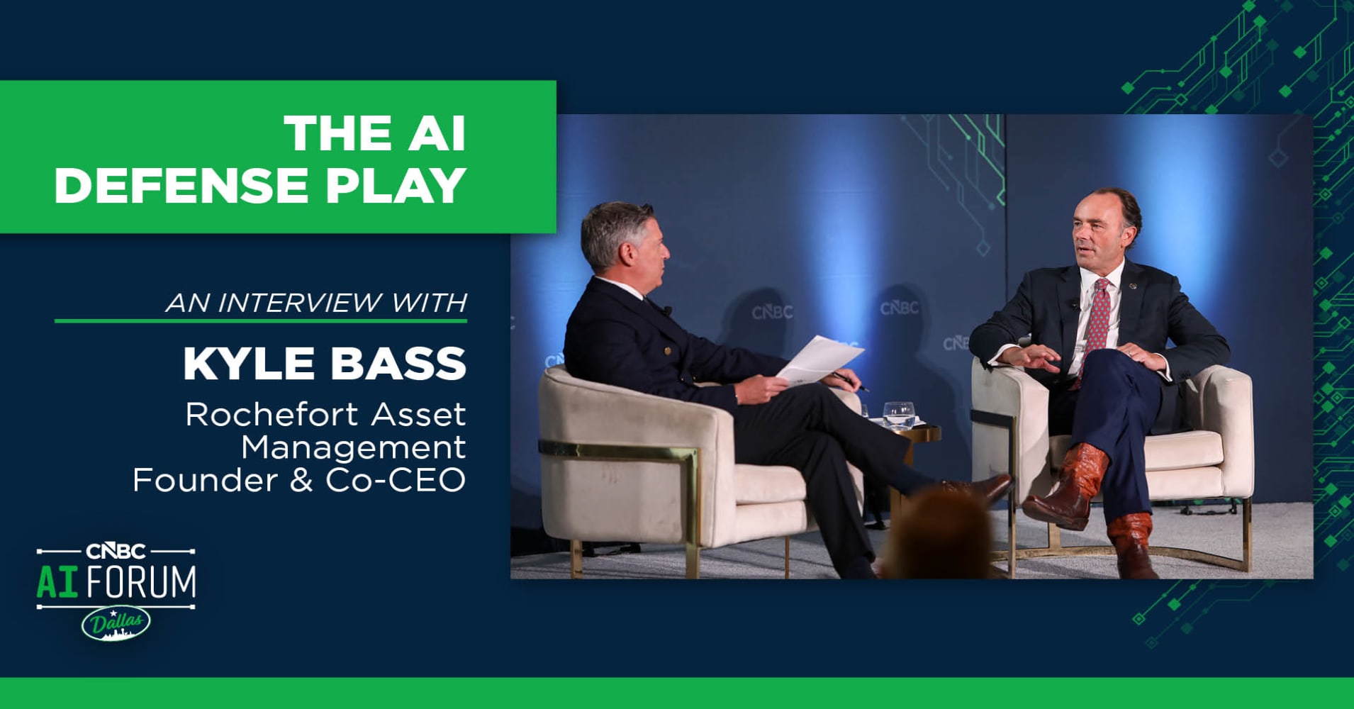 Kyle Bass at CNBC AI Forum: 