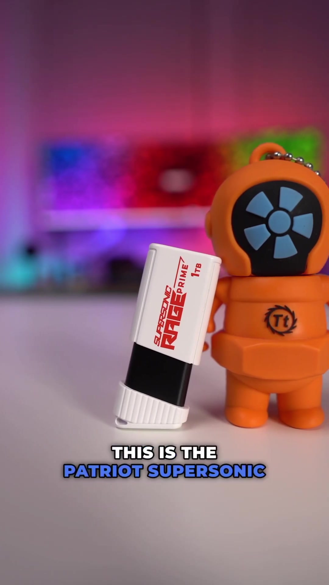 The Patriot Supersonic Rage Prime USB 3.2 Gen 2 flash drive!