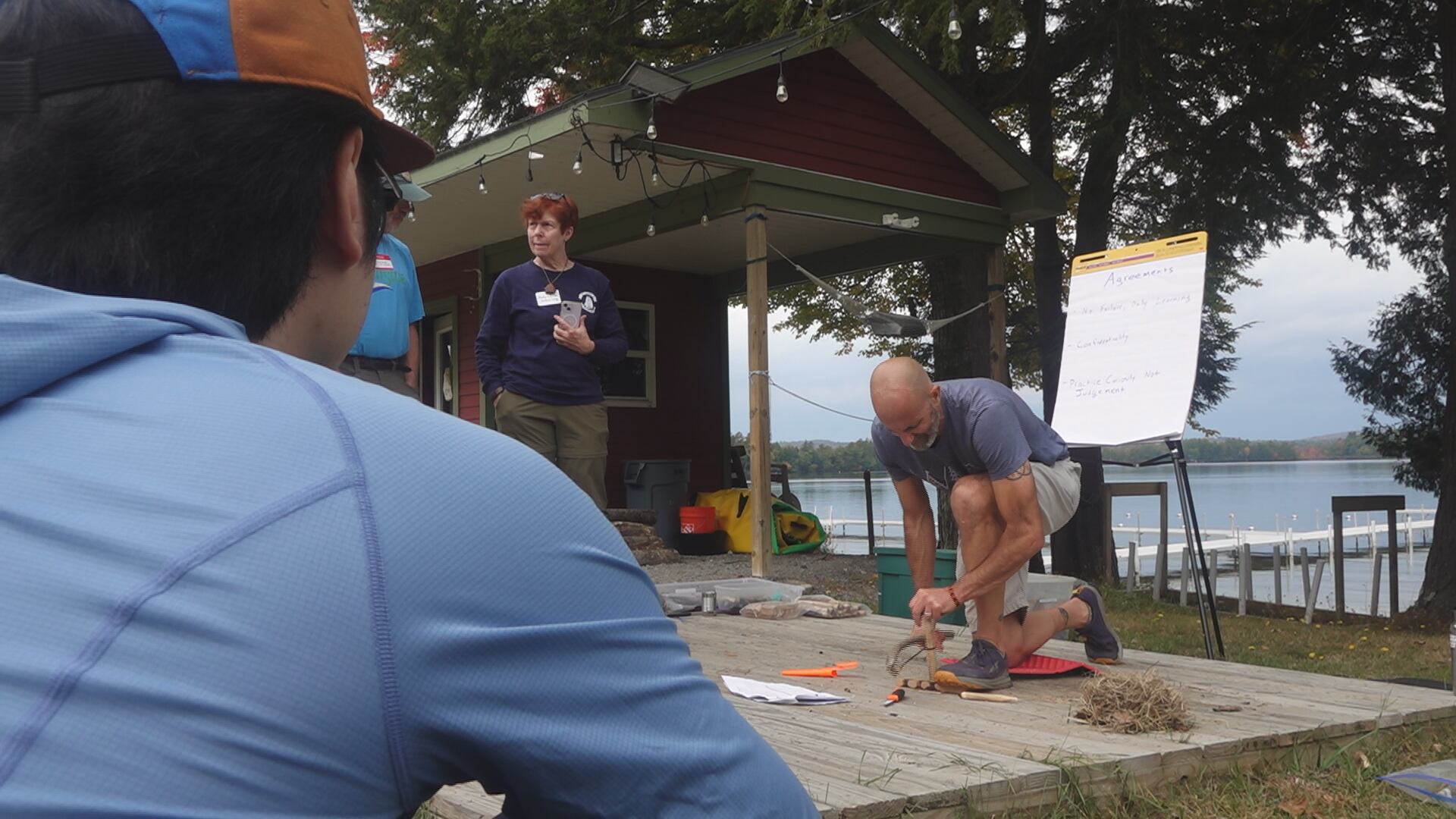 Outdoor Leadership Conference challenges Maine educators’ wilderness skills