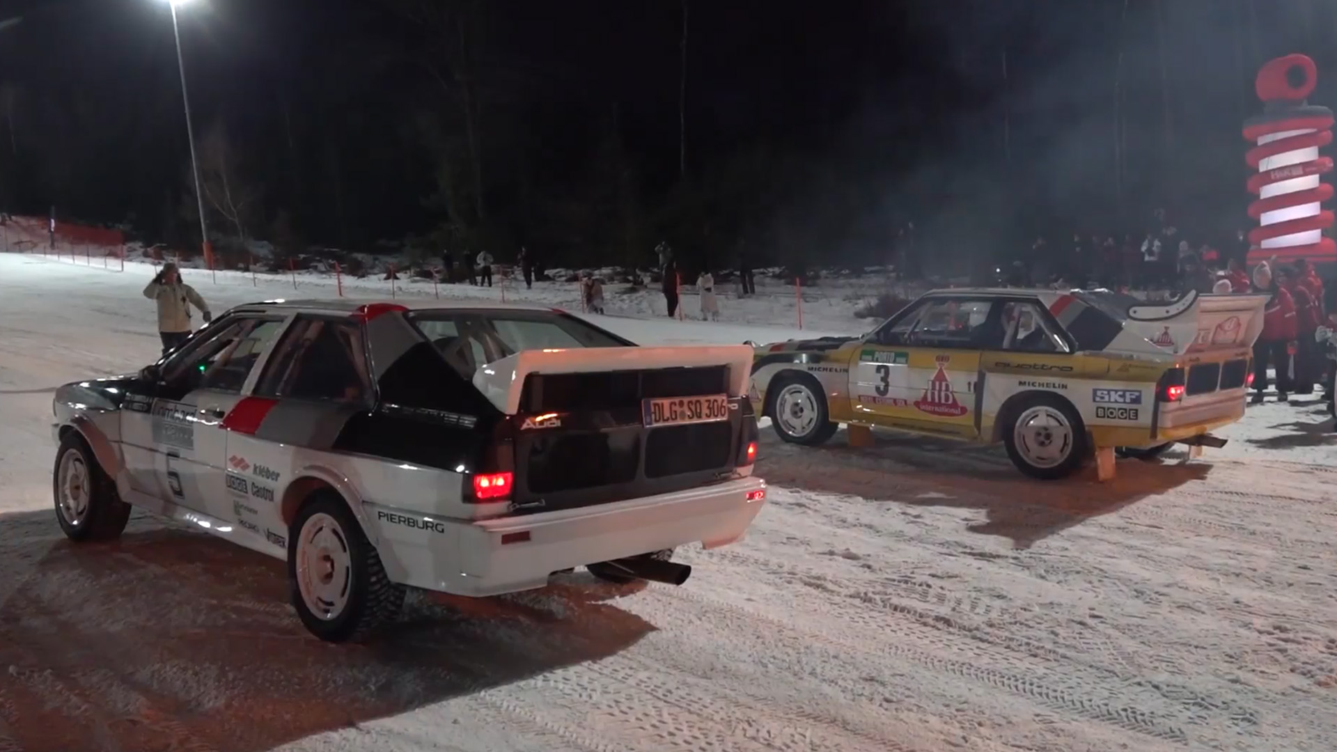 Over 1,200 HP meets ice in an incredible racing battle