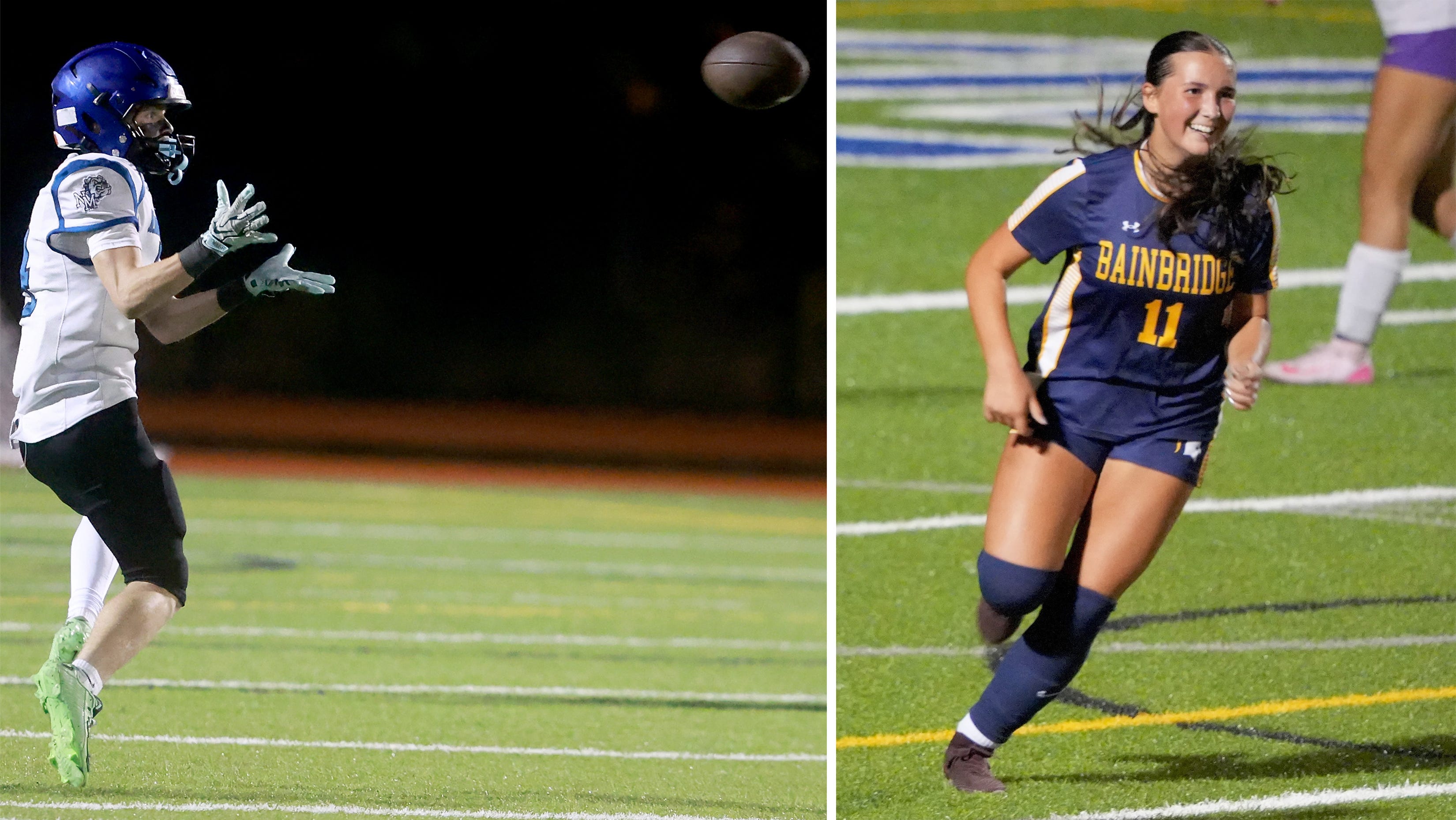 North Mason, Bainbridge athletes top reader poll for Sept. 21-26