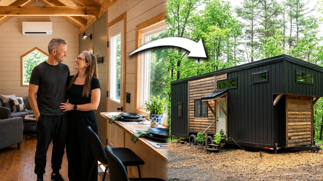 You can build a timber-framed tiny home