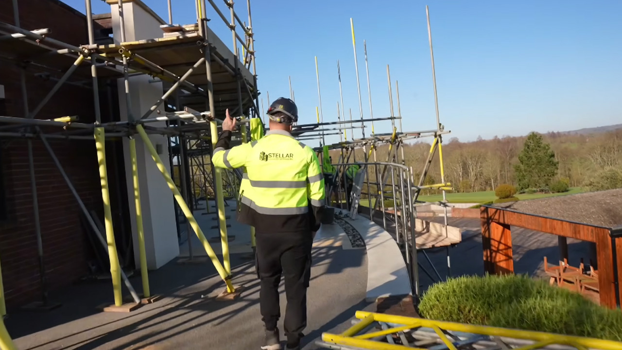 Inside a complex high risk scaffolding engineering project