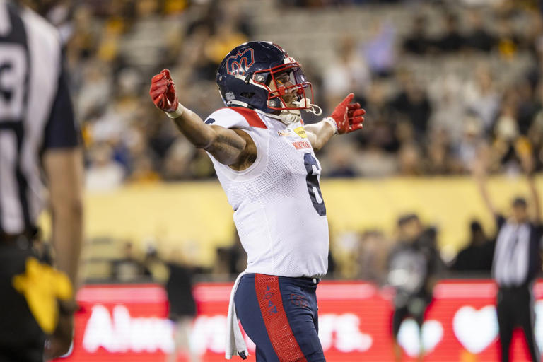 Philpot closes in on Canadian receiving record as Alouettes host Bombers
