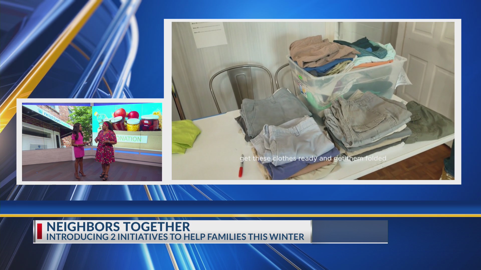 Neighbors Together introducing 2 initiatives to help families this winter