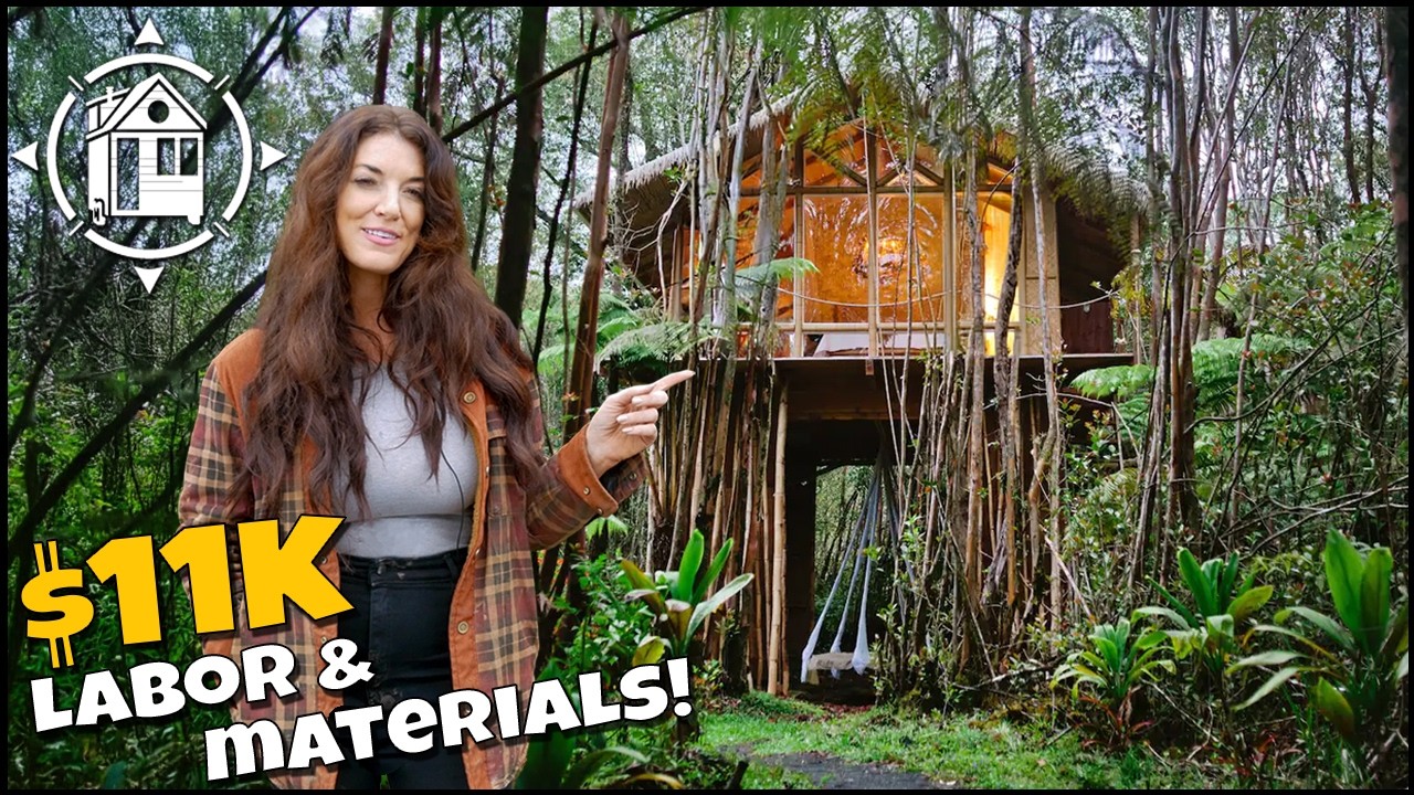 We toured a DIY Big Island treehouse