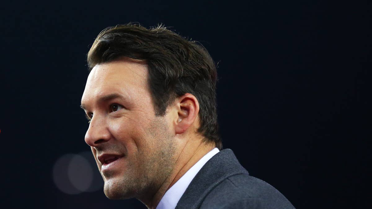 Tony Romo reacts to major CBS Sports announcement