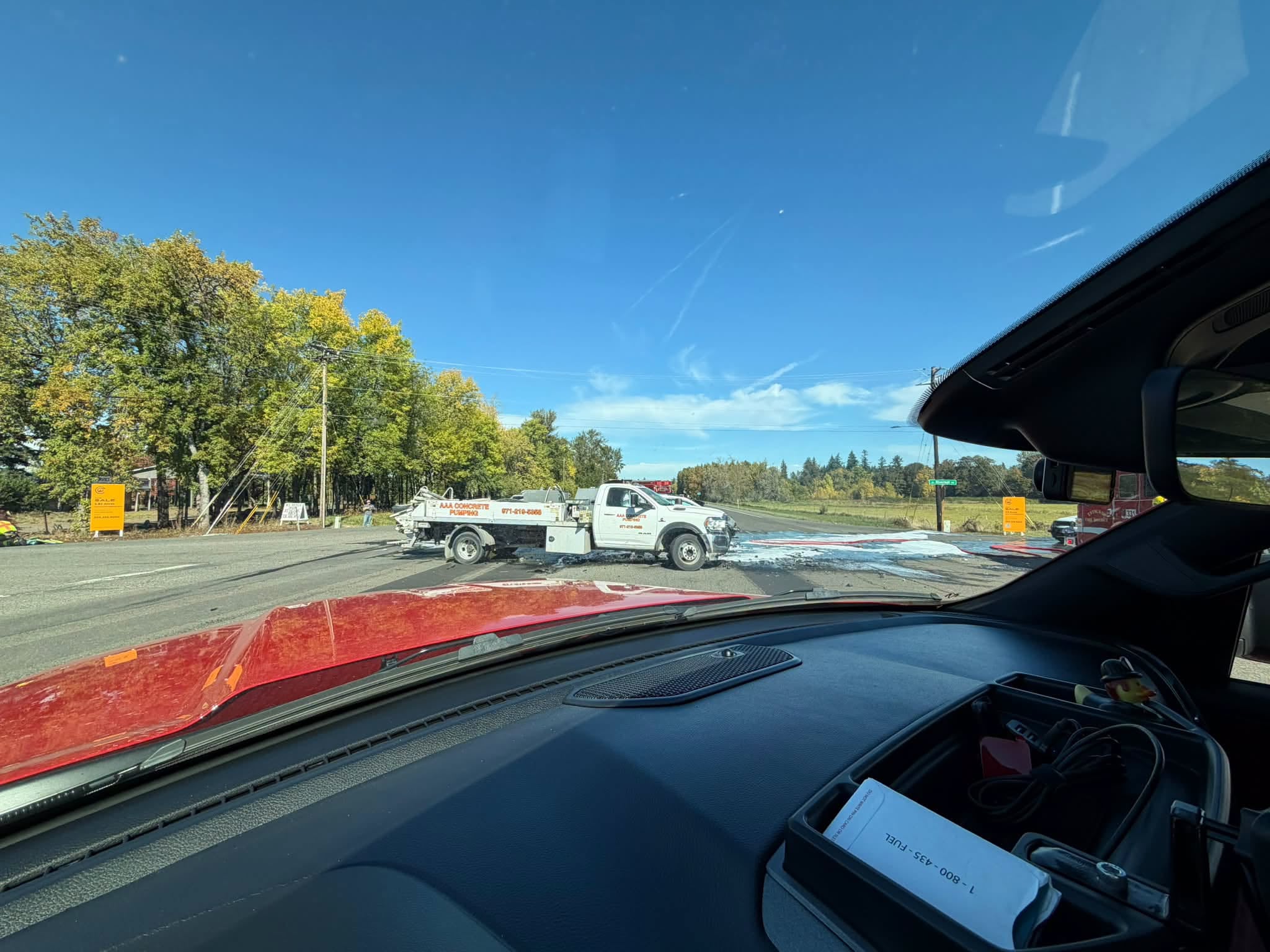 Crews respond to fiery crash on Hwy 224 in Estacada