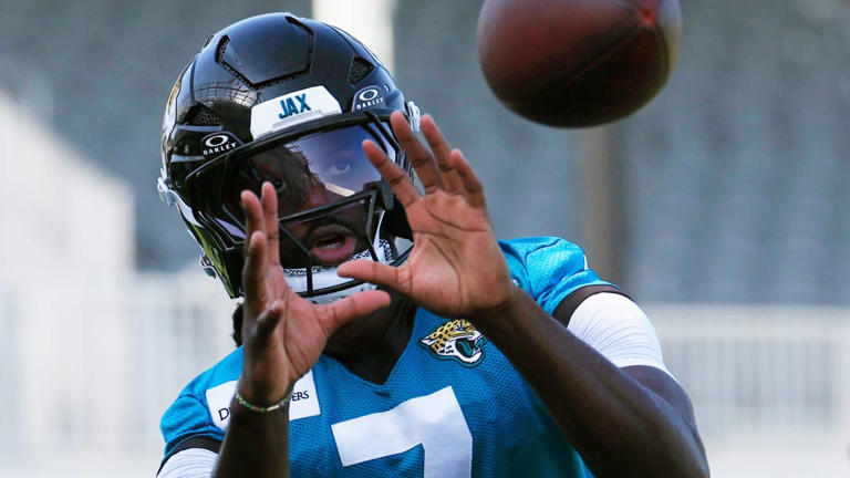 Brian Thomas Jr. is the Jaguars’ third receiver now, which makes him a ...