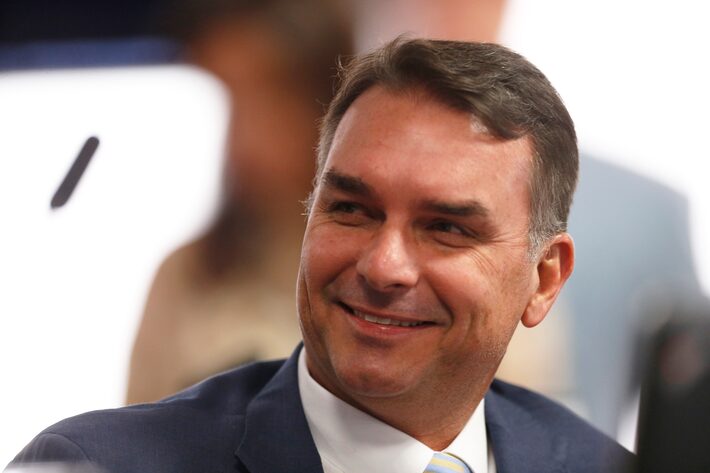 Flávio Bolsonaro é o candidato do PL à Presidência. Foto: Wilton Júnior/Estadão