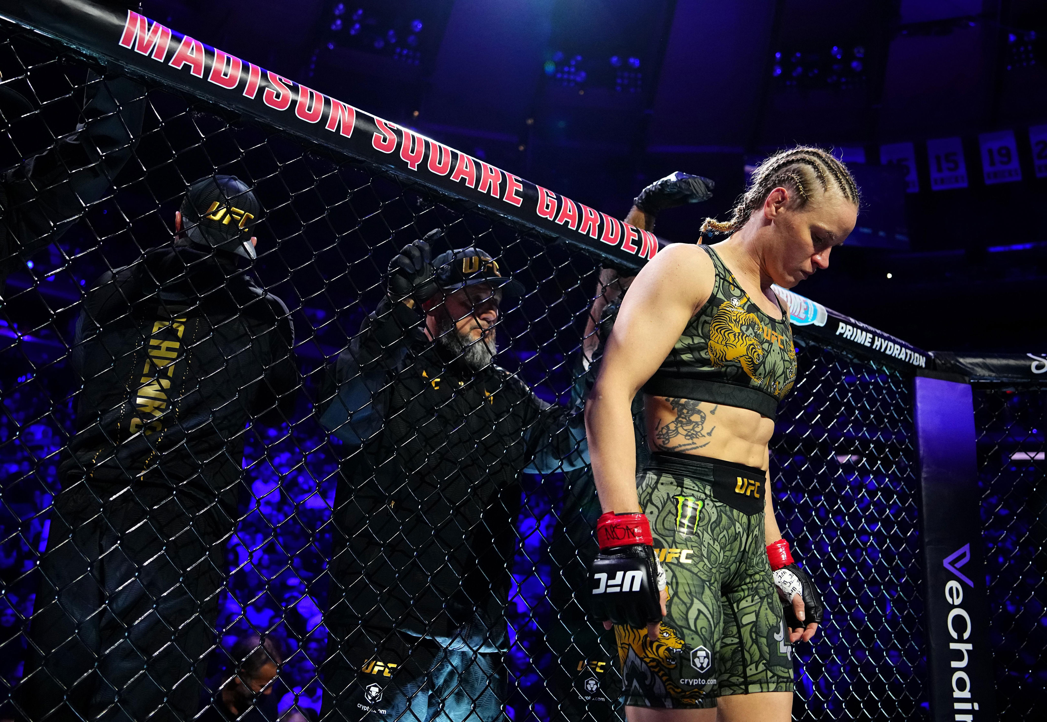 Valentina Shevchenko’s legendary title reign ends with a whimper at UFC 332