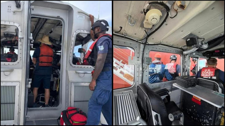 Coast Guard crew rescues injured mariner from cargo ship off Florida coast