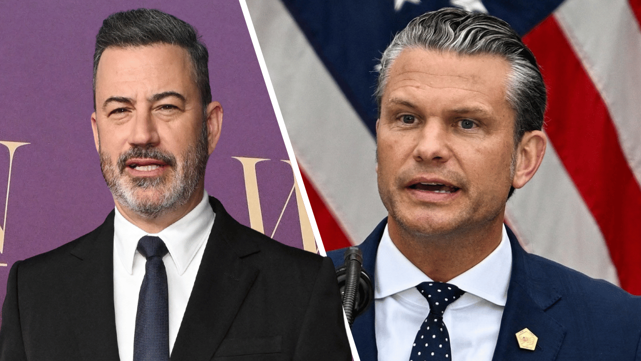 Jimmy Kimmel calls out the irony in Pete Hegseth's 'No weirdos' pledge