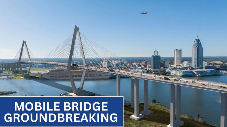 Historic groundbreaking marks start of new I-10 Mobile River Bridge ...