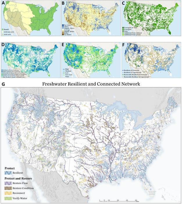 New map highlights which US rivers should be priorities for protection
