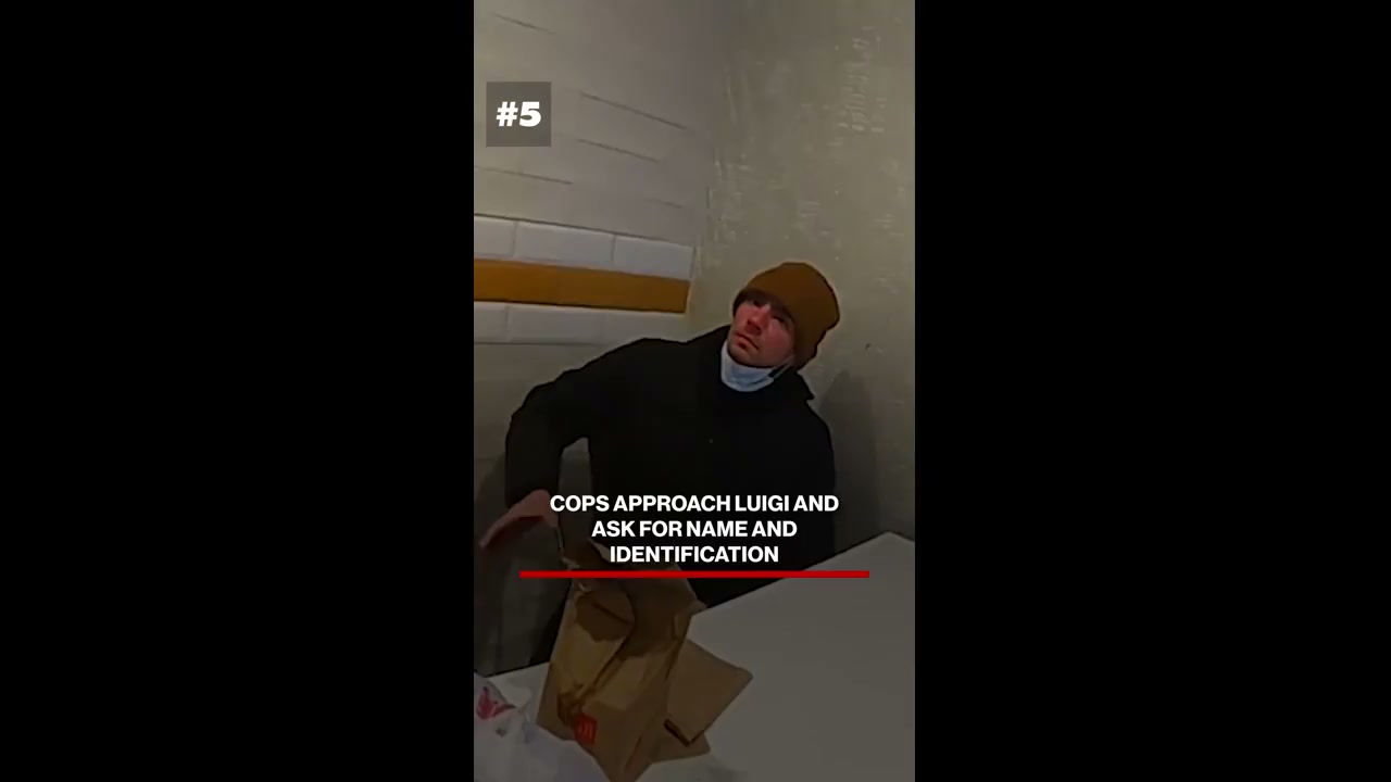 Top 5 moments from new bodycam of Luigi Mangione’s arrest