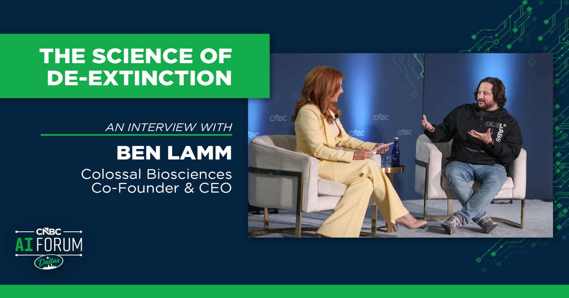 Colossal Biosciences' Ben Lamm on AI and the science of de-extinction
