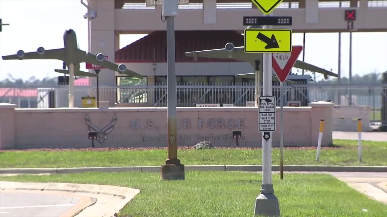 Authorities arrested a civilian who they say breached MacDill AFB's ...