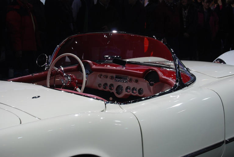 All 300 Corvettes built in 1953 left Flint in Polo White