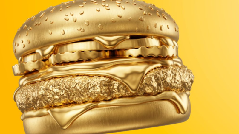 McDonald’s is giving away a $20,000 gold Quarter Pounder