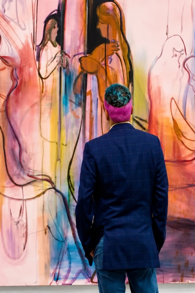 Daniel Moon verwandelt Haare in lebendige Kunst