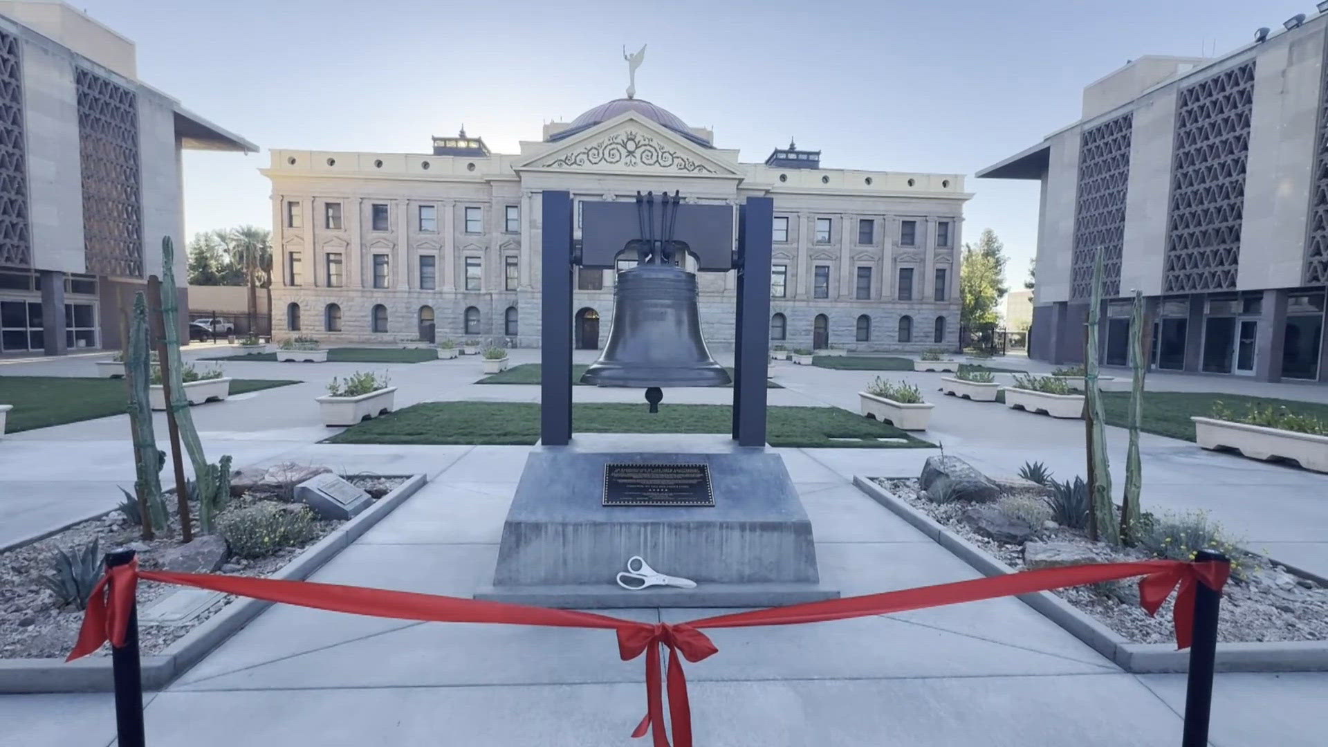 Replica of Liberty Bell at Arizona Capitol