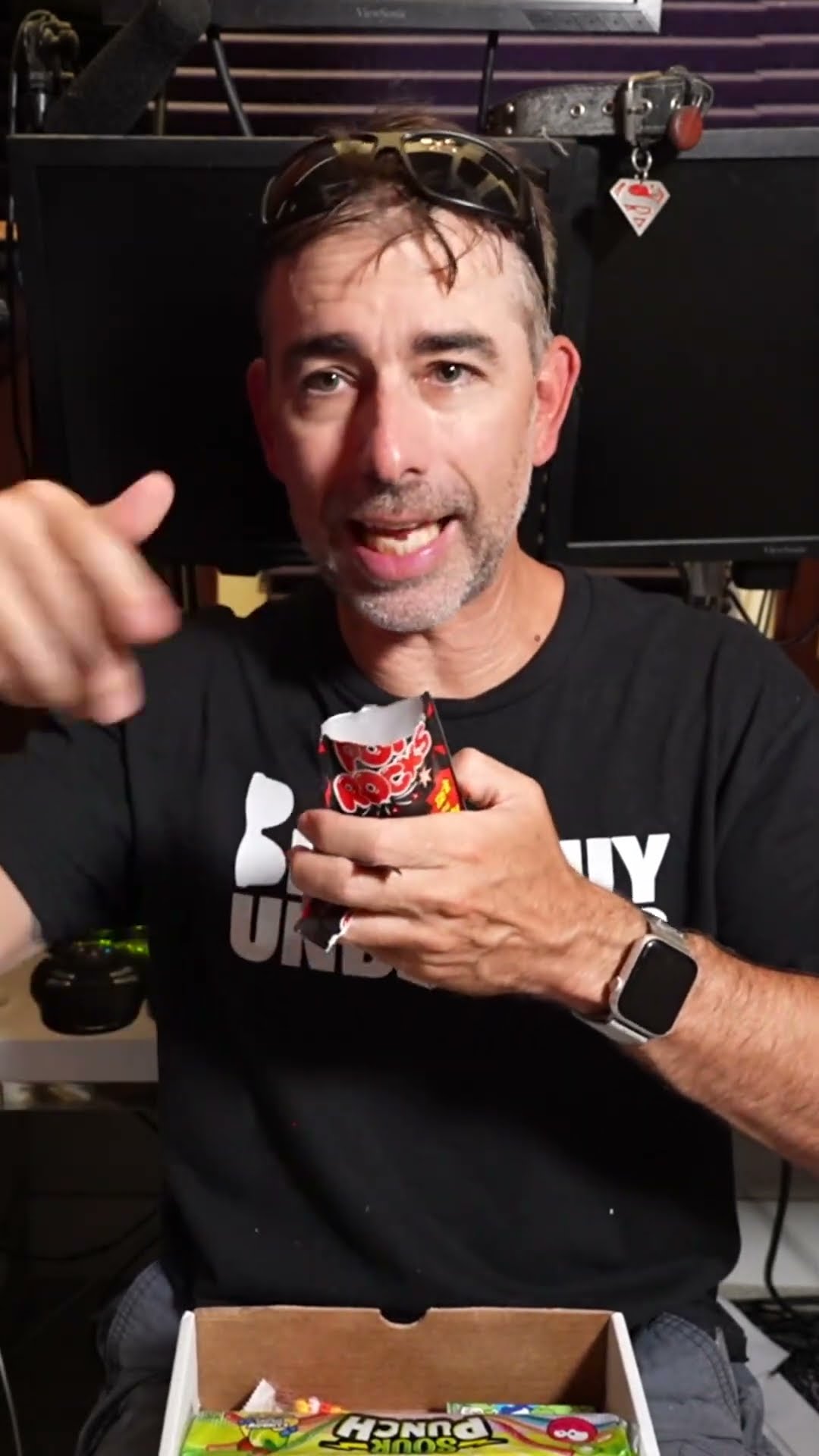 The best decade for candy – a blind guy unboxing