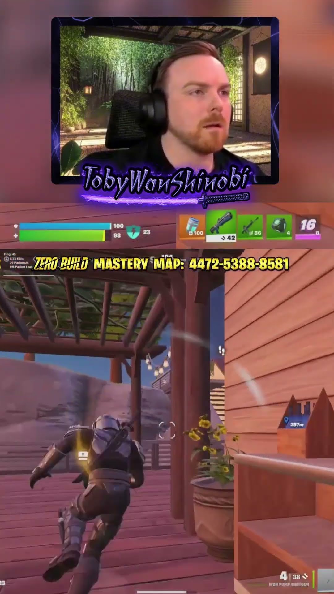 Get rekt #fortnite #fortniteclips #zerobuild #shorts