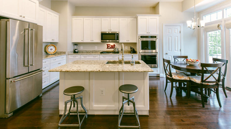 Give your dated kitchen island a stunning glow-up with one budget ...